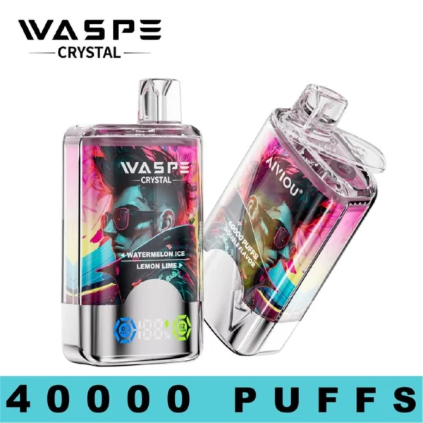 Best WASPE 40000 Puffs Crystal Disposable Vape Wholesale