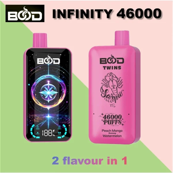 Bood Twins 46000 Puff 2 in 1 Disposable Vape