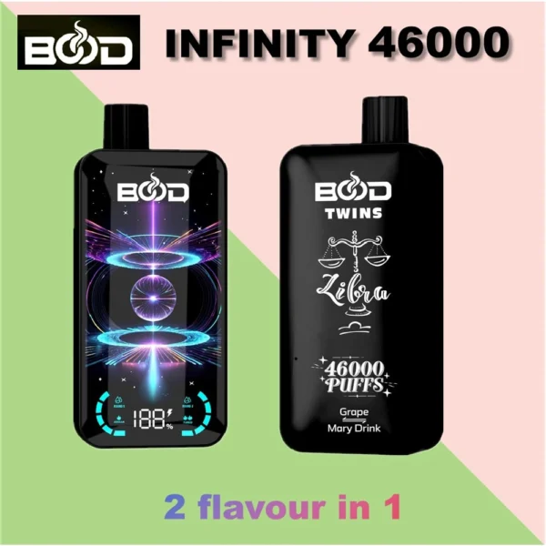 Bood Twins 46000 Puff Digital Disposable Vape Cheap Price